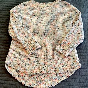 Cupio Multi-Colored Soft & Fuzzy Cozy Sweater